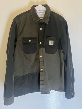 Carhartt wip work in progress corduroy Men's Dark Olive Work Jacket